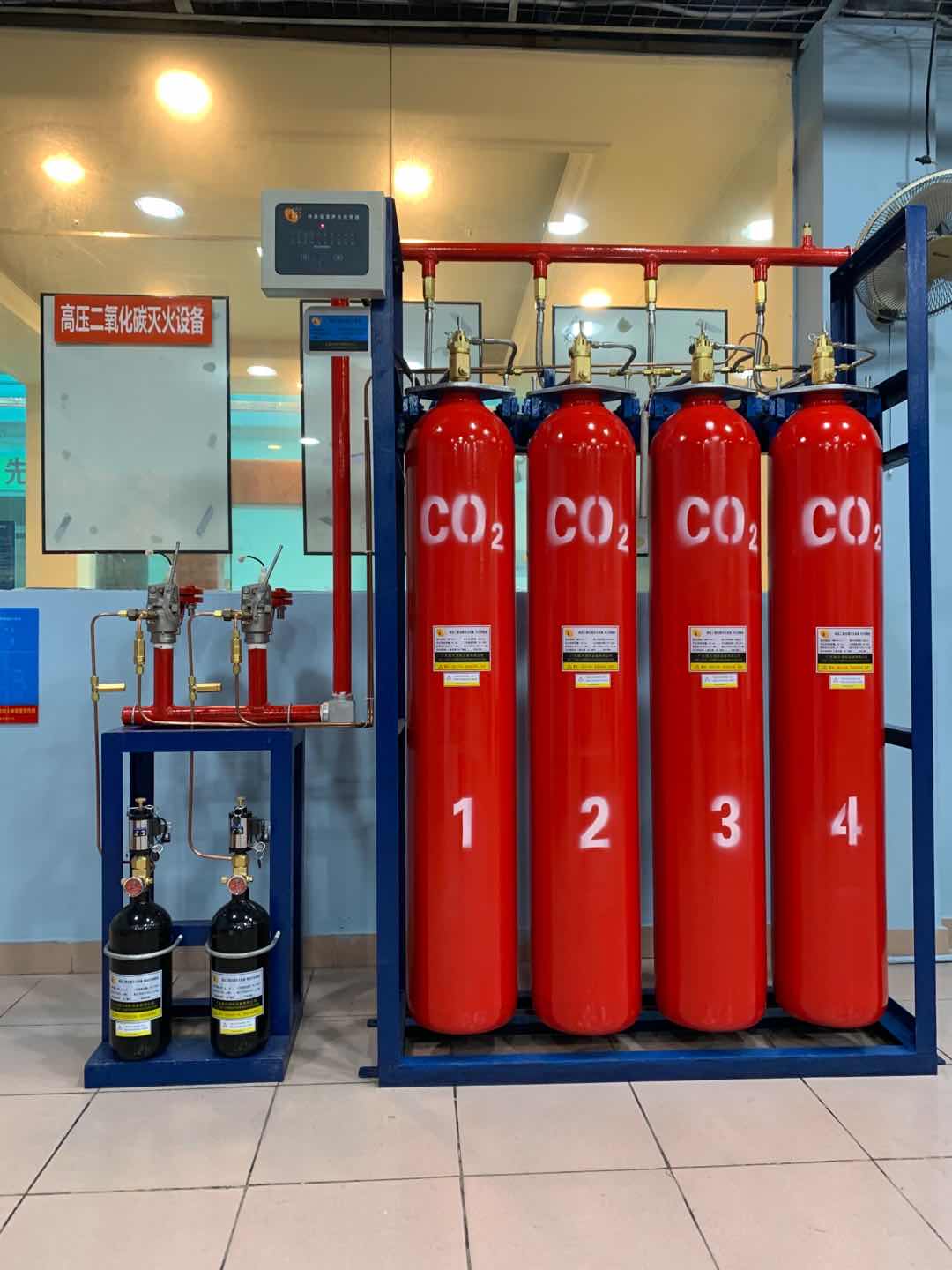 為什么噴涂車間要使用高壓二氧化碳滅火裝置滅火呢？